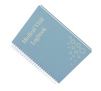 Medicine Recorder Notebook | A5 Medicine Recording Book - Medication Organizer Notebook | for Seniors Patients Busy Professionals Travelers Home Office Family Vacation Pharmacy Hospital