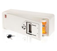 MEDICINE RX SAFE Medicine Safe-Standard Key, Alloy Steel, White, 38 Inch
