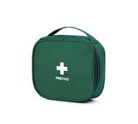 Medicine Storage Bag Emergency First Aid Bag Empty Waterproof Pouch Travel Emergency Pouch Portable Travel First Aid Medical for Camping Hiking Outdoor Activities (S Green)