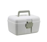 Medicine Storage Box Organizer Jewelry Travel Pill Case Portable,Multi-Functional Family First-Aid with Compartments,Child-Proof Chest Compartments