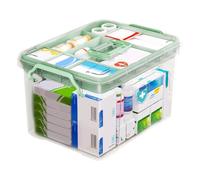 Medicine Storage Box - Transparent Medical Box | Compact Design Supplement Pill | for Medical Boxes Perfect for Daily Pills, and - or Travel Use