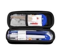 Medicine Travel Cooler | Insulated Storage Bag For Medical Products On The Go Organizer with Temperature Display for Airplane Travel Hospital Daily Outdoor Car