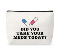 Medicine Travel Organizer Bag for Women Thoughtful Gift for Patients Medicine Pill Organizer Gift for Doctor Nurse Practitioner Patient Medical Student Christmas Birthday Gifts for Friends Mum Auntie