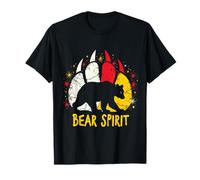 Medicine Wheel Bear Spirit Indigenous Native Americans T-Shirt