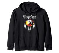 Medicine Wheel Mitakuye Oyasin Native Americans Zip Hoodie