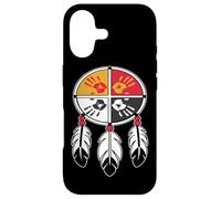 Medicine Wheel MMIW Feathers indigenous Native Americans Case for iPhone 17