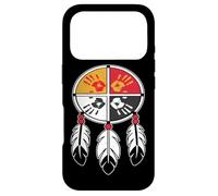 Medicine Wheel MMIW Feathers indigenous Native Americans Case for iPhone 17 Pro