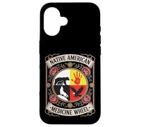 Medicine Wheel MMIW Four Directions Sacred Animal Symbols Case for iPhone 16