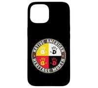 Medicine Wheel MMIW Native American Heritage Month Case for iPhone 15