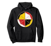Medicine Wheel Native American Ancient Spiritual Wisdom Pullover Hoodie