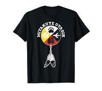 Medicine Wheel Native American - Mitakuye Oyasin T-Shirt