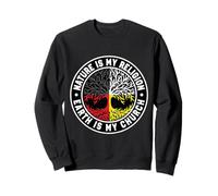 Medicine Wheel Tree Indigenous Nature is My Religion Sweatshirt