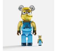 Medicom Toy BE@RBRICK Kevin Chrome Ver. 100% and 400%