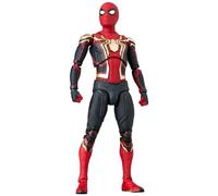 Medicom Toy MAFEX No. 245 SPIDER-MAN INTEGRATED SUIT Spider-Man Integrated Suit, Total Height Approx. 5.9 inches (150 mm), Non-scale, Painted Action Figure