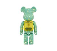 MEDICOM TOY x Asami Matsumura Bearbrick Star Burst Magic 1000% figurine - Green One Size