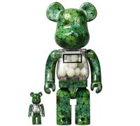 Medicom Toys x BOTANIZE Bear Bricks 400% & 100% Obeta Pattern