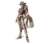 Medicos Entertainment Super Action Statue JoJo's Bizarre Adventure Part 7 Steel Ball Run Gyro Zeppeli Third, Approx. 6.1 inches (155 mm), PVC & ABS & POM, Painted Action Figure