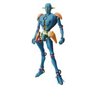 Medicos Entertainment Super Action Statue JoJo's Bizarre Adventure Part 8 Soft & Wet Second, Approx. 6.3 inches (160mm), PVC & ABS & Nylon, Painted Action Figure
