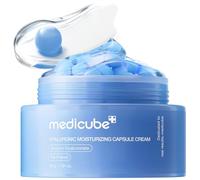 medicube Capsule Cream with Hyaluronic Acid | 120H Lasting Hydration, Barrier Care, Calming Daily Facial Moisturizer For All Skin Types | Panthenol & Ceramides | Korean Skincare, 60ml