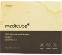 Medicube Deep Vita C Daily Quick Masks with 30 Sheets - Vegan Certified, Quick Trigger, Triple Vitamin Complex for Shine and Moisture, Korean Masks