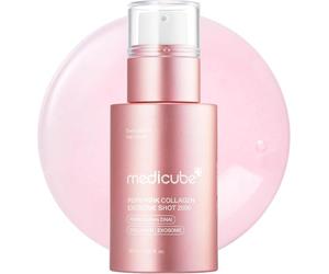 medicube Exosome Shot PDRN Pink Collagen 2,000 PPM Spicule Facial Serum | Liquid Skin Booster - Exosome, Salmon DNA Spicules - Uneven Skin Tone, Pore Care, Skin Texture, Korean Skincare, 1.01 fl.oz