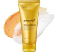 medicube Facial Cleanser Turmeric Capsule Foam Cleanser | Balancing Uneven Skin Tone & Texture - Fade Appearance of Uneven Patches, After Spot Care, Korean Skincare, 4.23 oz