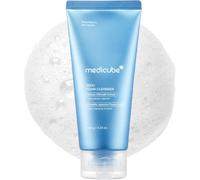 medicube Facial Cleanser Zero Foam Cleanser for Pore & Excess Oil Care | Daily Gentle Cleansing Foam - Excess Sebum Control, Hydration, Pore Minimization, Korean Skincare, Sensitive Skin, 4.23 oz