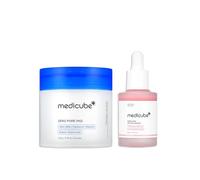 medicube for All Skin Types Duo: medicube Zero Pore Pads 2.0 and Salmon DNA PDRN Pink Peptide Serum