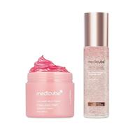 medicube Jelly On-the-Glow Duo: Collagen Jelly Cream 50ml & PDRN Jelly Mist Serum 60ml - For At-Home & On-the-Go Glow | Korean Skincare, Skincare Gift Set, Gifts for Women