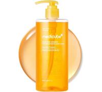 medicube Kojic Acid Turmeric Brightening Body Wash Gentle Shower Gel for Uneven Looking Skin with Niacinamide Vitamin C & AHA/BHA Deep Cleansing & Hydrating Formula (400ml)
