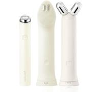 medicube Mini Booster Pro Plus Full Facial Device Set | 3-in-1 Korean Facial Device for Makeup Removal & Pore Cleansing, Skin Definition & Body Care, Skincare Boost with 3 Modes | Beige