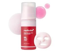 medicube PDRN Pink Collagen Bubble Serum | Bubble-to-Glow Firming Serum with 99% Purity PDRN & Low-Molecular Collagen | Lightweight, Fast-Absorbing Bubble Texture for Radiant, Plump Skin | 95ml