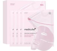 Medicube PDRN Pink Collagen Gel Face Mask - , Elasticity, Moiturzing - 4 Pack