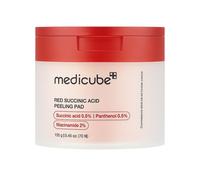 MEDICUBE Red Succinic Acid Peeling Pad 70pcs - AUTHENTIC K-Beauty Calm Blemishes