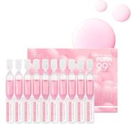 medicube Salmon DNA PDRN Pink One Day Serum | 99% Salmon DNA PDRN Intensive Ampoule | Collagen, Glutathione, Hyaluronic Acid - Improves Skin Radiance | Korean Skin Care, 0.5g