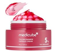 medicube TXA+Niacinamide Capsule Cream as the Next Step to Care for Stains, Ultimate Dual Radiance Moisturiser, Uneven Skin Tone, Texture, Moisture, Tranexamic Acid