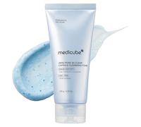Medicube Zero Pore Clear Blue Capsule Facial Cleanser for Skin Texture, Blackheads & Pore Care | AHA, BHA & PHA for Dual Cleansing, Daily Gentle Face Wash, Skin Care