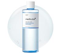 medicube Zero Pore Toner I Exfoliating & Hydrating Blue Bottle Water Toner with AHA BHA PHA Niacinamide and Panthenol | Korean Skin Care for Pores