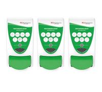 Medideal Cutan Moisturising Cream Dispenser, 1 L, Pack of 3
