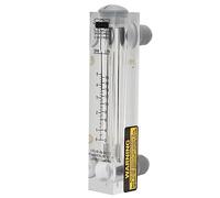 Medidor de flujo de líquido tipo Panel de perilla LZM15 0.55GPM, medidor de flujo, cuerpo acrílico transparente para medir el caudal de líquido, rosca ZG1/4