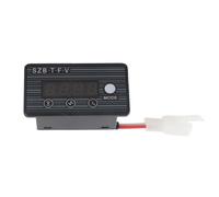 Medidor de pantalla digital del generador Medidor de voltaje del motor de respuesta rápida precisa 90 250 V para generador de gasolina Plástico 32 g