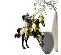 Medieval Action Figures - Multi-Jointed Movable Assembly Required - Knight Action Figure Toy,for Desk Display Cabinet Bedside Table Bedroom Living Room Office