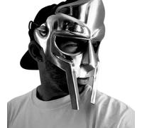 Medieval Armor Gladiator Mask Steel Doom MF Face Mask Knights Warrior LARP Mask Crusaders Gladiator Mask Roleplay costume