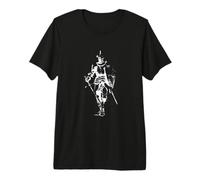 Medieval Armor Knight with Longsword Shield Premium T-Shirt