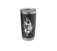 Medieval Armor Knight with Longsword Shield Stainless Steel Insulated Tumbler