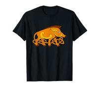 Medieval Art Celtic Knot Wild Boar T-Shirt