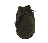 Medieval Belt Suedes Drawstring Bag Portable Purse Vintage Costume Waist Bag for Fantasy Event Cosplay Party