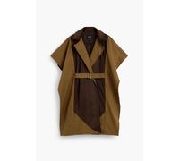 Medieval Belted Poncho Women Desigual Marron TU