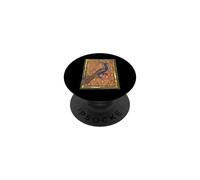 Medieval Bestiary Peacock c. 1270 PopSockets Adhesive PopGrip