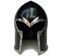 Medieval Black X Men Magneto Helmet Greek Knight Spartan Helmet Historical Head Armor Battle Warrior Helmet LARP Armor Cosplay Costume